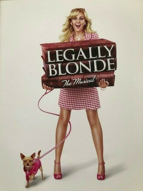 "legally Blonde" Broadway Musical Souvenir Program**free Shipping**