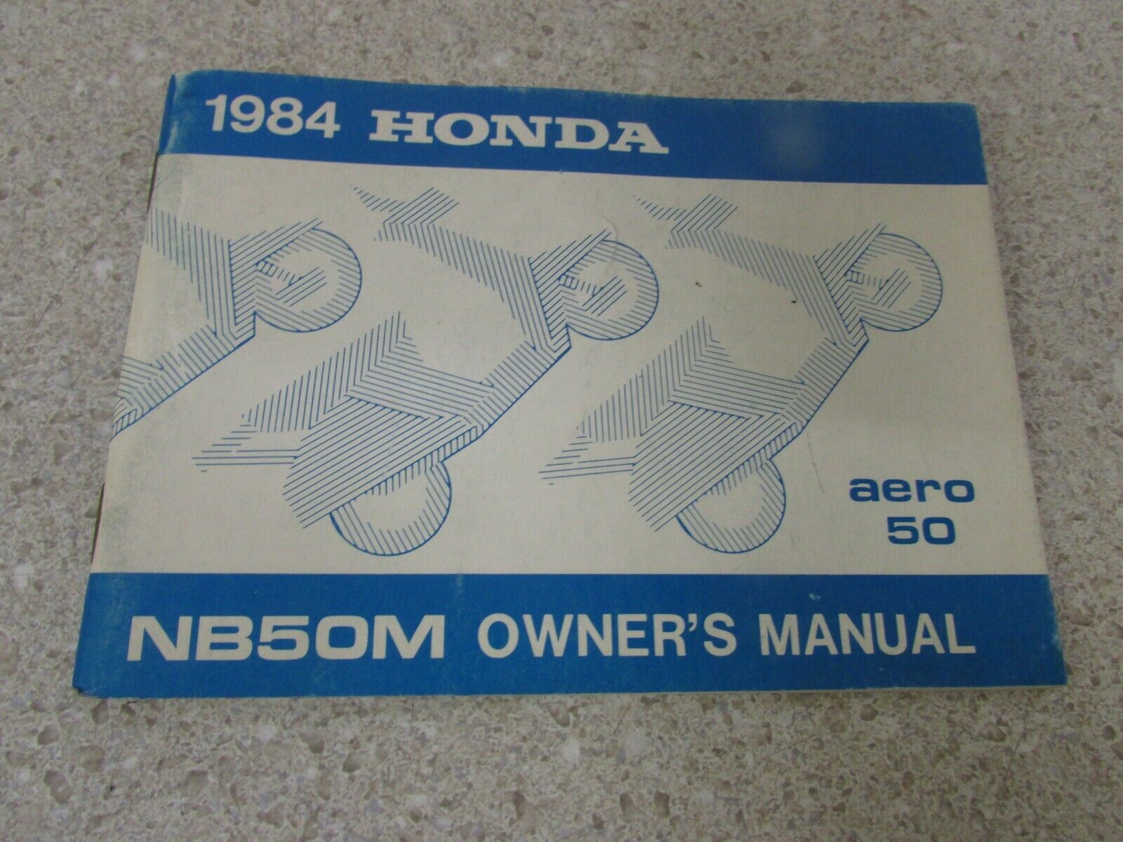 1984 84 Honda Nb50m Nb50 Aero 50 Oem Genuine Factory Owner's Owners Manual